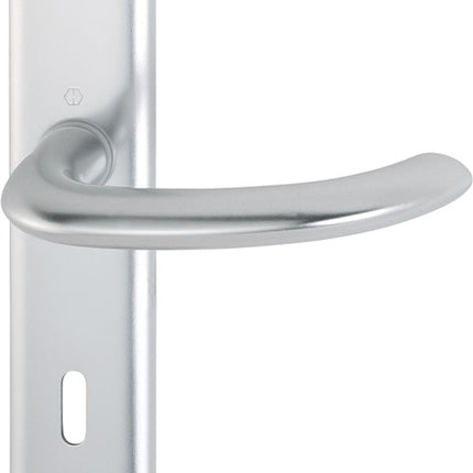 HOPPE Langschildgarnitur Marseille 1138/273P Aluminium F1 ( 3000252596 )