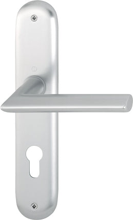 HOPPE Langschildgarnitur Stockholm 1140/273P Aluminium F1 ( 3000252599 )