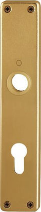 HOPPE Paire de plaques longues 202SP F4 / couleur bronze F4 ( 3000252128 )