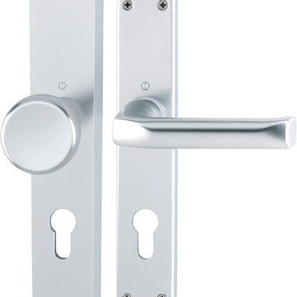 HOPPE Langschildgarnitur London 54/227/202SP/113 Aluminium F1 ( 3000252240 )