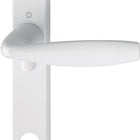 HOPPE 1/2 Profiltür-Garnitur New York 1810/3346SN Aluminium F9016 ( 3000203615 )