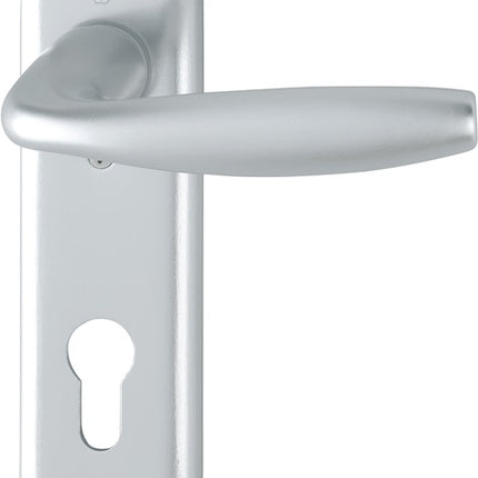 HOPPE Kurzschildgarnitur New York 1810/273KP Aluminium F1 ( 3000203555 )