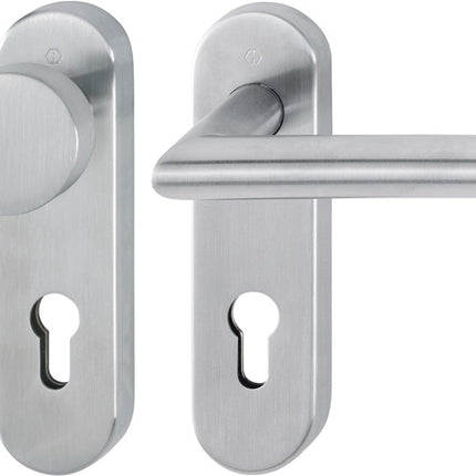 HOPPE Kurzschildgarnitur Amsterdam E58/353KH/1400 Edelstahl F69 ( 3000203121 )