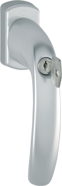 HOPPE Fenstergriff New York 0810S/U10 Aluminium F9016 / verkehrsweiß ( 3000203675 )