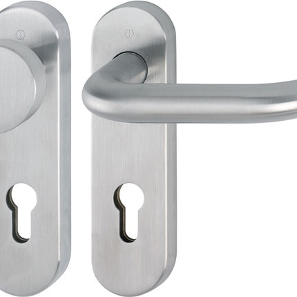 HOPPE Feuerschutzgarnitur Paris FS-E58/353KH/138 Edelstahl F69 D/K ( 3000203112 )