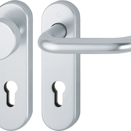 HOPPE Feuerschutzgarnitur Paris FS-58/353KH/138 Aluminium F1 D/K ( 3000251138 )