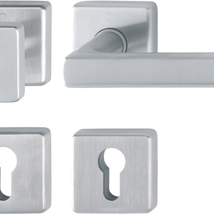 HOPPE Rosettengarnitur Dallas E43L/52KV/52KVS/1643Z Edelstahl F69 ( 3000220027 )