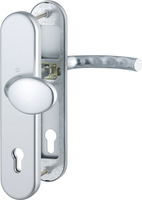 HOPPE Schutzgarnitur Tôkyô 76G/3331/3410/1710 Aluminium F1 ( 3000209029 )