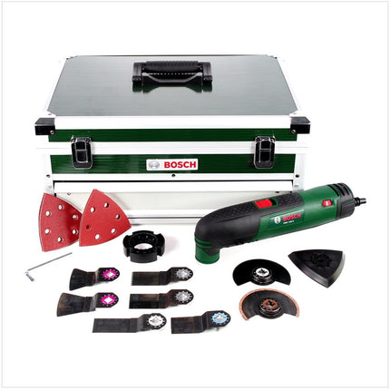Bosch PMF 190 E Multifunktionswerkzeug inkl. 16 tlg. Zubehör + Toolbox ( 0603100503 ) - Toolbrothers