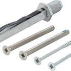 HOPPE Befestigungsset Sertos® K/G 65-70 mm M5 x 80 + 4,0 x 75 ( 3000209935 )