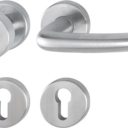 HOPPE Rosettengarnitur San Francisco E58/42KV/42KVS/1301Z Edelstahl F69 ( 3000202020 )