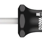 WERA Schraubendreher 352 Größe 5 mm Klingenlänge 100 mm ( 4300001680 )