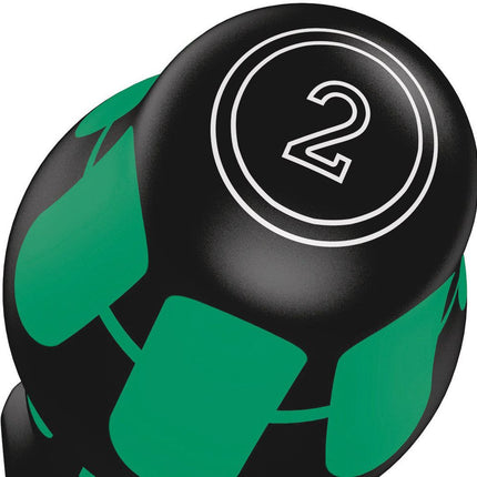 WERA Schraubendreher 355 PZ Größe PZD 0 Klingenlänge 60 mm ( 4000827670 )