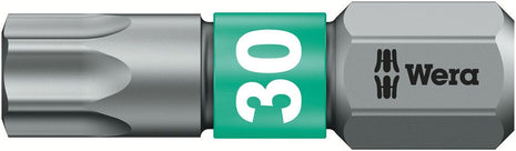 WERA Bit 867/1 BTZ 1/4 ″ T 30 Lunghezza 25 mm ( 4000829539 )