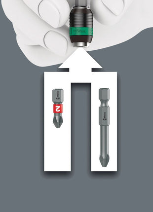 WERA Bitsortiment Bit-Safe 61 Universal 1 61-teilig ( 4000822235 )