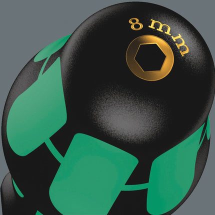 WERA Sechskantsteckschlüssel 395 HO SW 7 mm Klingenlänge 90 mm ( 4000827808 )