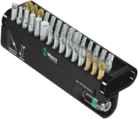 WERA Assortiment d'embouts Bit-Check 30 Universal 1 30 pièces ( 4000829640 )