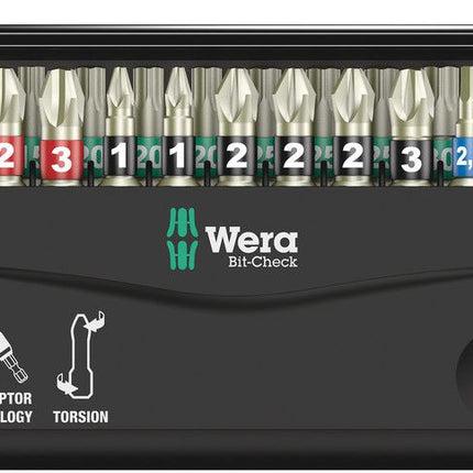 WERA Edelstahlbitsortiment BC 30 Stainless 1 30-teilig ( 4000828396 )