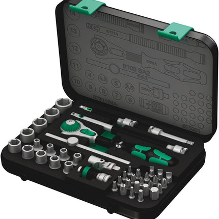 WERA Steckschlüsselsatz Zyklop Speed 42-teilig 1/4 ″ ( 4000820556 )