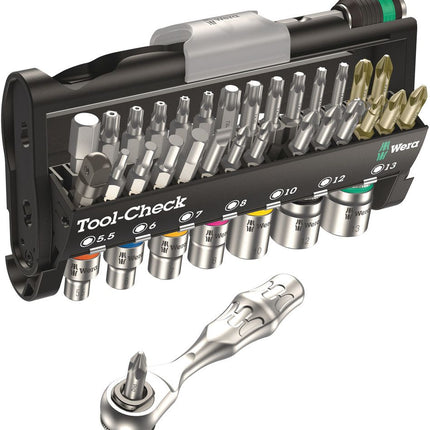 WERA Bit-/Steckschlüsselset Tool-Check 38-teilig ( 4000829697 )