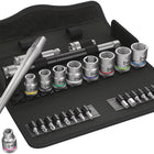 WERA Steckschlüsselsatz Zyklop Metal 8100 SB 7 29-teilig 3/8 ″ ( 4000821654 )