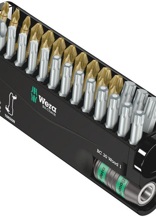 WERA Bitsortiment Bit-Check 30 Wood 1 30-teilig ( 4000829033 )