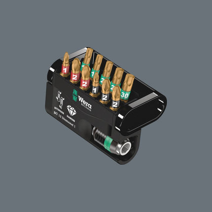 WERA Bitsortiment Bit-Check Diamond 1 12-teilig ( 4000829037 )