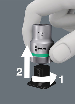 WERA Steckschlüsselsatz 8006 SC 1 13-teilig 1/2 ″ ( 4000821145 )