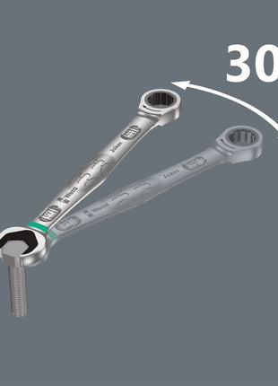 WERA Maulringratschenschlüssel Joker Schlüsselweite 11 mm Länge 165 mm ( 4000821822 )