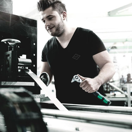 WERA Hebelumschaltknarre 8006 Zyklop Hybrid Set 1/2 ″ 72 Zähne ( 4000821144 )