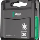 WERA Bitgroßpackung 1/4 ″ T 20 Länge 25 mm ( 4000829008 )
