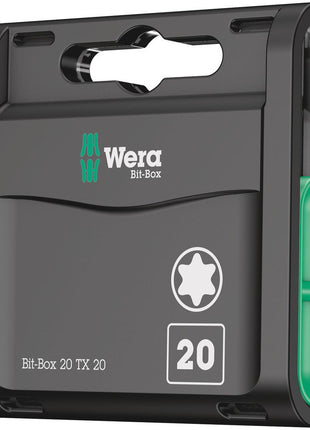 WERA Bitgroßpackung 1/4 ″ T 20 Länge 25 mm ( 4000829008 )