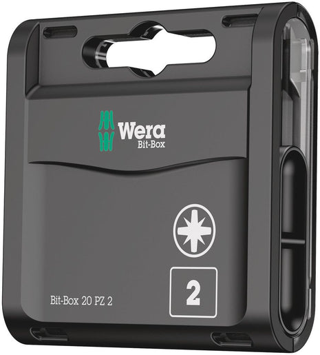 WERA Bitgroßpackung 1/4 ″ PZD 2 Länge 25 mm ( 4000829007 )