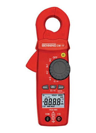 Pinza amperimétrica BENNING CM 11 0,1 mA-20 A CA, 0,1 mA-10 A CC (4000828923)