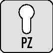 HEWI Feuerschutzgarnitur 111R13.113 Kunststoff 90 D/K ( 3000204165 )