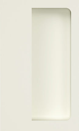 HEWI Schiebetürmuschel 539B Polyamid 99 reinweiß matt rechteckig ( 3000207831 )