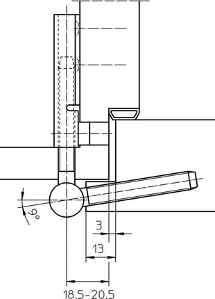 SIMONSWERK Pièce d'aile V 0026 WF en 3 parties ( 3000255499 )