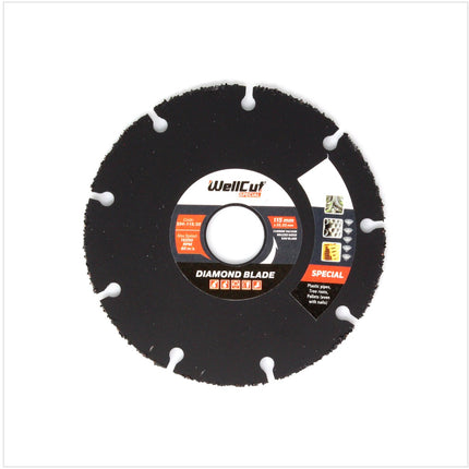 WellCut Diamant Trennscheibe 115x22,2mm Special ( 334 - 115 / 22 ) - Toolbrothers