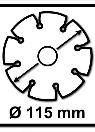 WellCut Diamant Trennscheibe 115x22,2mm Special ( 334 - 115 / 22 ) - Toolbrothers