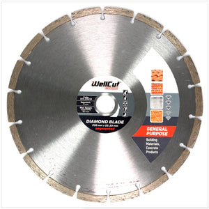 WellCut Diamond Blade Diamant Trennscheibe 230 x 22,2 mm General Purpose Segmented ( 223 230 / 22 )