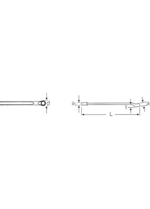 STAHLWILLE Ringmaulschlüssel OPEN-BOX 14 SW 13 mm Länge 195 mm ( 4000826044 )