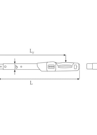 STAHLWILLE llave dinamométrica 730N/5 10 - 50 Nm (4000826520)