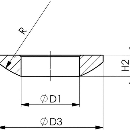 AMF Kugelscheibe DIN 6319C für Schrauben M16 ( 4000833460 )