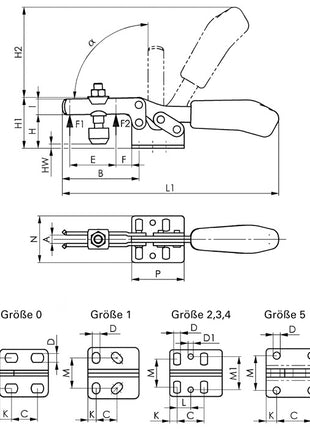 AMF Waagrechtspanner Nr. 6830 Größe 3 ( 4000833509 )