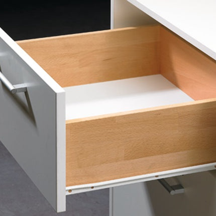 HETTICH Rollenführung FR 402 mit Stop Control Stahl weiß ( 3000271405 )