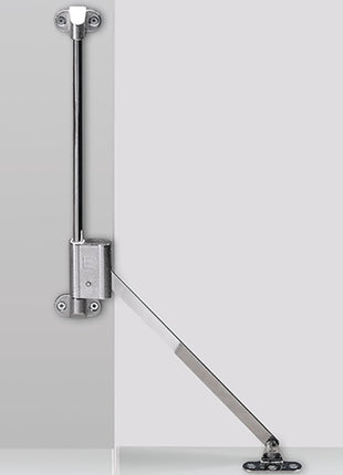 HETTICH Klappenhalter Klassik D mit Lager L 258 D Stahl vernickelt ( 8000608947 )