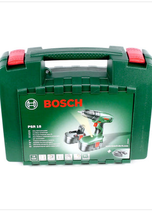 Bosch PSR 18 V Akku Bohrschrauber mit 2 Akkus und Ladegerät im Koffer ( 0603955371 ) - Toolbrothers