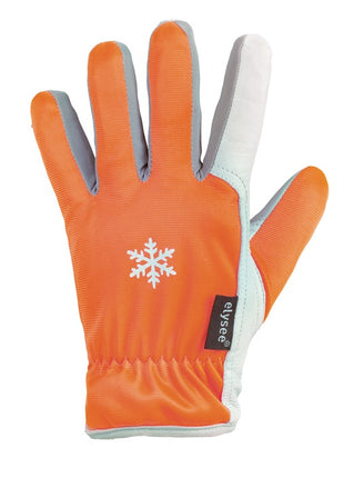 ELYSEE Handschuhe GROEDEN Größe 10 orange/silber-grau ( 8000809129 )