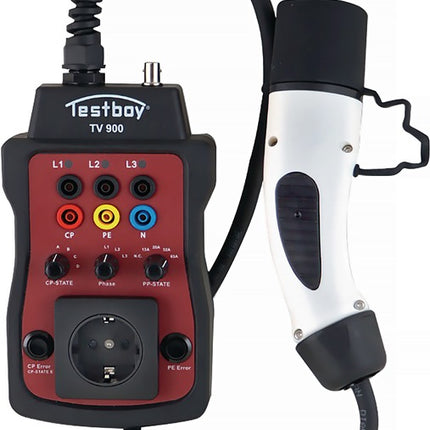 TESTBOY Ladesäulenprüfadapter TV 900 für Typ-2 Ladesäulen ( 4000828083 )
