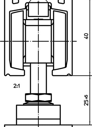 GEZE mechanizm miękkiego domykania Perlan 140 SoftStop 80 kg EV 1 ( 3326039037 )